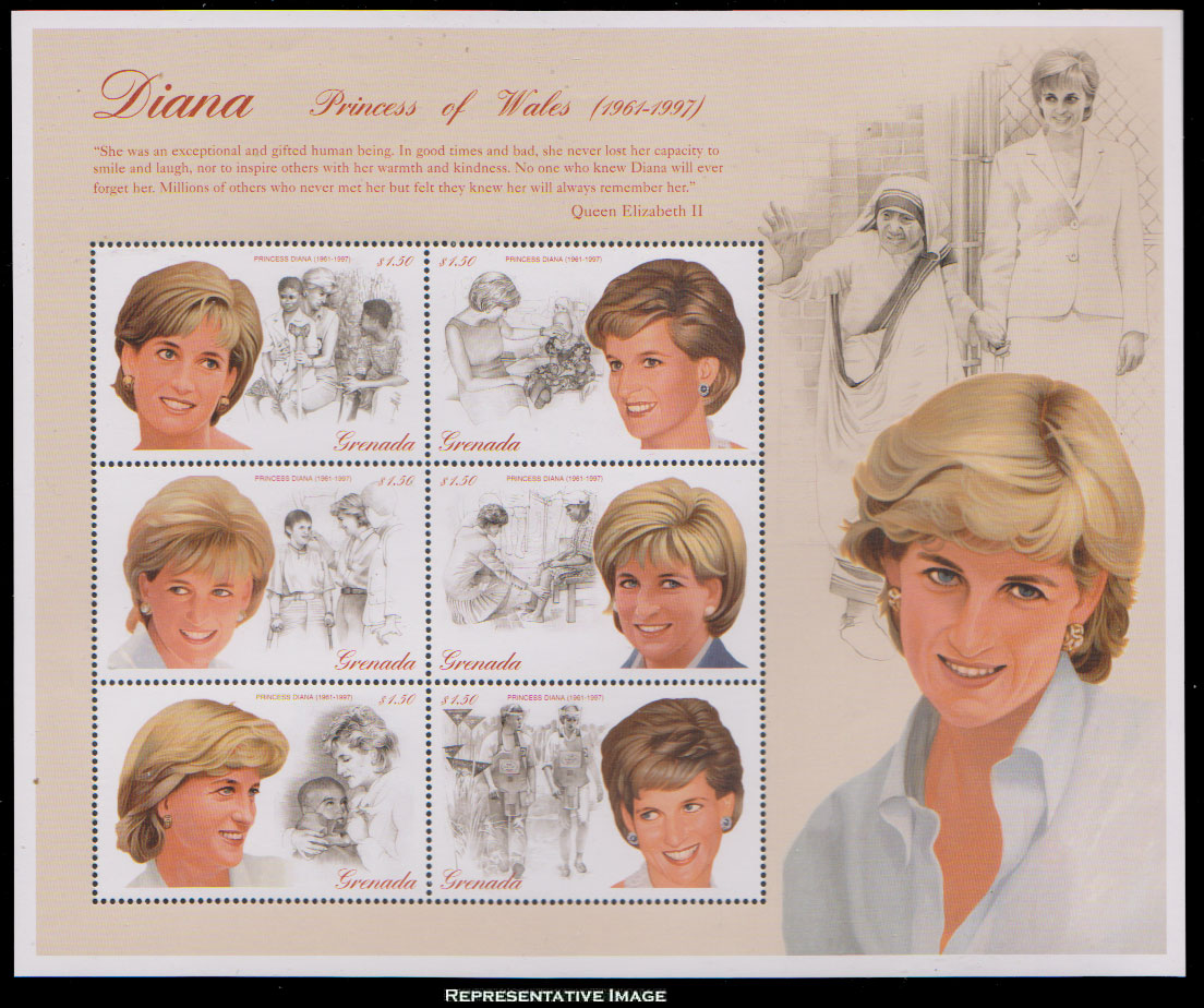 Princess Diana Stamps